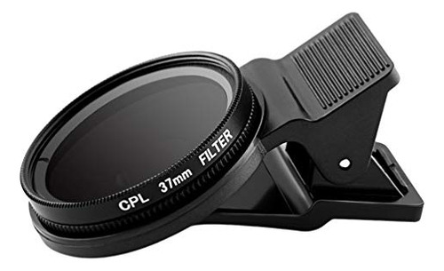 Kit De Filtro Cpl Para Lente De Teléfono Celular De 37 Mm, C