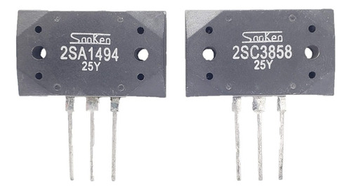 Par De Transistor 2sa1494 2sc3858 A1494 C3858 Sanken