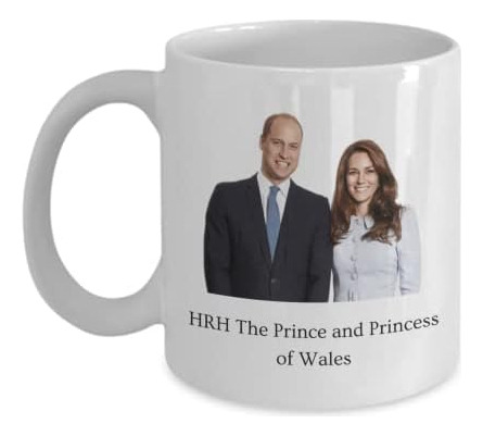 Hrh Taza De Recuerdo Del Príncipe Y La Princesa De Gales, Re