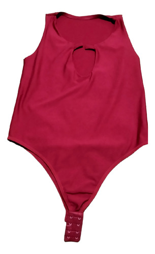 Body De Lycra Rojo Salidas Nuevo Talla S 