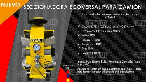 Seccionadora Ecoversal Para Camión Esvul