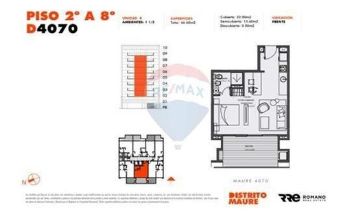 Venta 1 1/2 Ambientes - Apto Prof. - Amenities