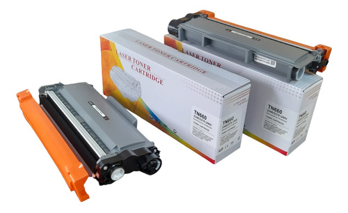 Pack2 Toner Alternativo Tn 660/2370brother L2320 L2360 L2540