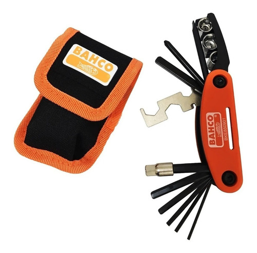 Imagen 2 de 8 de Kit Bahco Multifunción Para Bicicleta (bke850901)