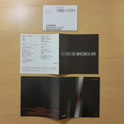 The Strokes - First Impressions Of Earth/ Japão/ 2006/ Obi Importado (Usado)