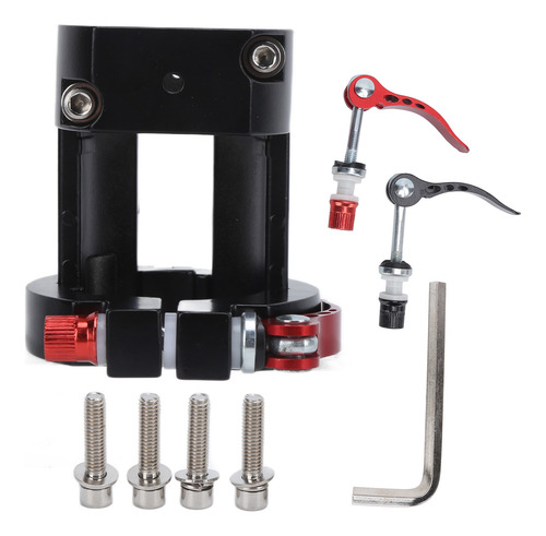 Abrazadera Plegable Negra Negra Para Patinete Eléctrico Para