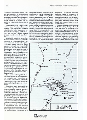 América, Conflicto, Construcción Y Desafío
