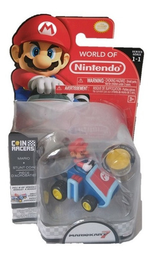 Mario Kart Coin Racers World Of Nintendo Mario,luigi Y Yoshi (Usado)