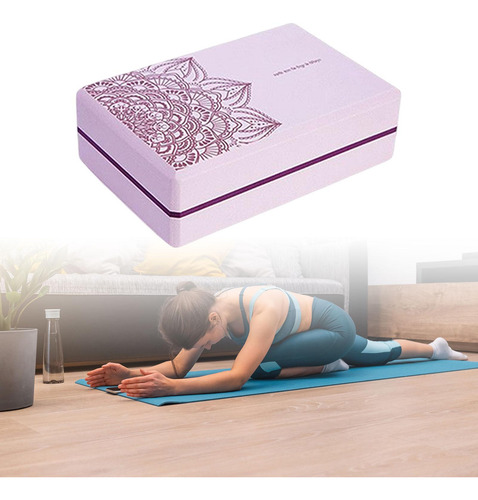 Bloque De Yoga Multifunción De Alta Densidad, Bloques Rosa