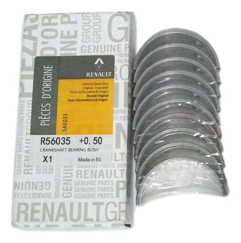 Conchas De Bancadas 020 Megane/ Scenic/ Symbol 1.6lt 16v