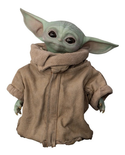 Baby Yoda Grogu Mandalorian Bebiendo Tomando Star Wars Dulce