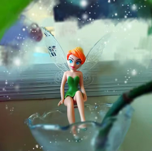 Kit 6 Miniaturas Fadas Disney Tinker Bell Rosetta Silvermist