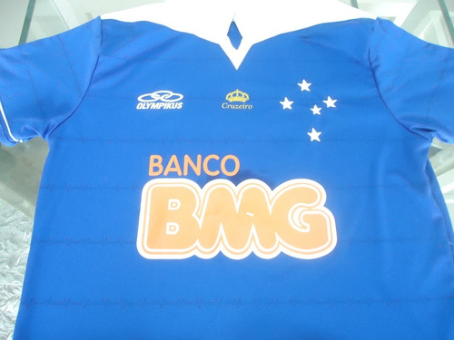 Camisa Cruzeiro Olympikus / Bmg -2013 # 10 - Infantil