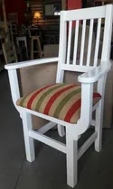 Comprar Sillas Laqueadas Y Tapizadas Respaldo Ergonomico Reforzadas 