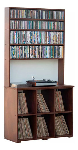 Estante Misto Cds ,dvds , Lps Vinil & Aparelhos Top-10