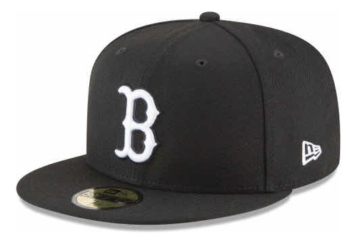 Gorra New Era Boston Red Sox Black & White