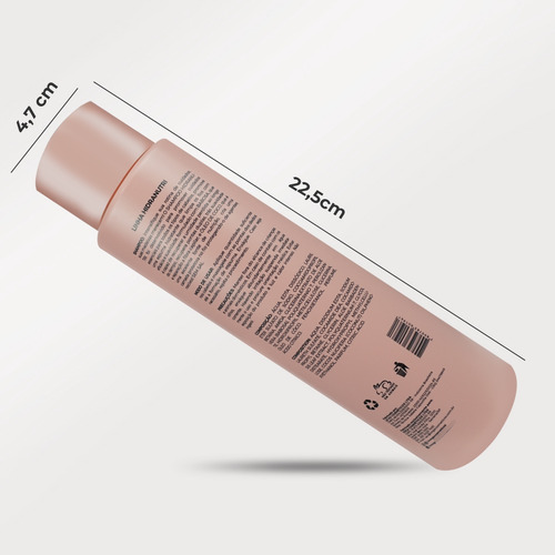 Shampoo Hidranutri 500ml - Hidratação E Nutrição Capilar