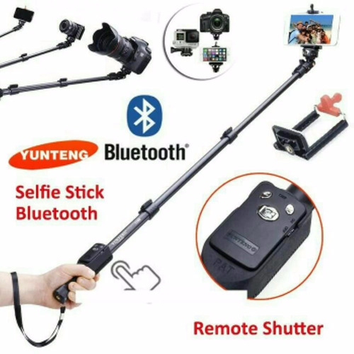 Pack 2 Monopod Selfie Bluetooth Yunteng Celular Camara Gopro