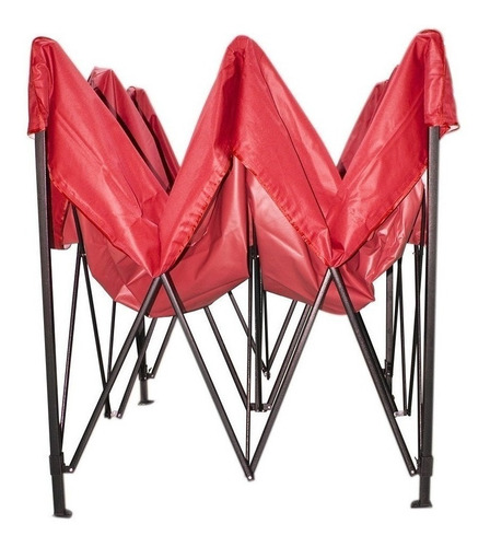 Imagen 4 de 7 de Carpa Toldo 3x3 Paredes Impermeable Plegable Retractil