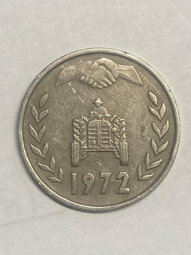 Argélia - 1 Dinar De 1.972 - Fao