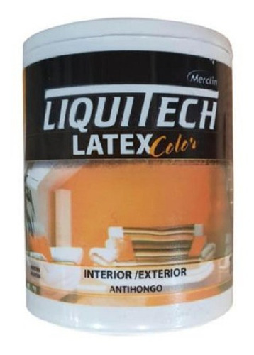 Latex Liquitech Interior Exterior Antihongo 1 Litro 