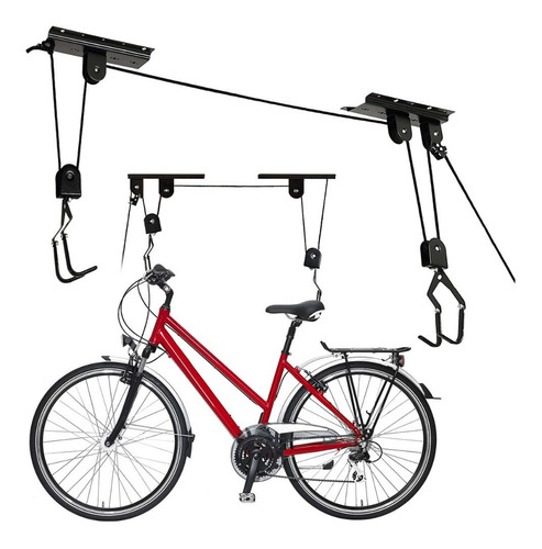 Imagen 6 de 9 de Soporte De Techo Elevador Colgar Bicicletas Tabla Surf Kayak
