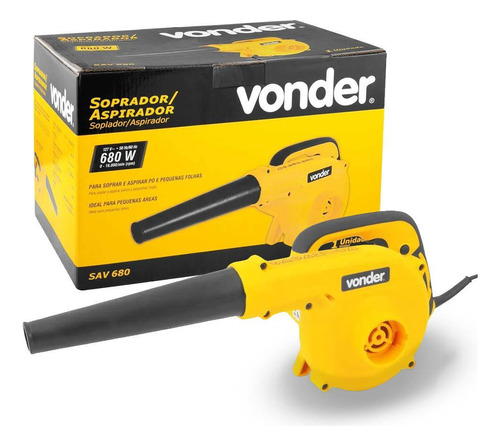 Soprador Aspirador Vonder Sav 680 Elétrico 680w 127v