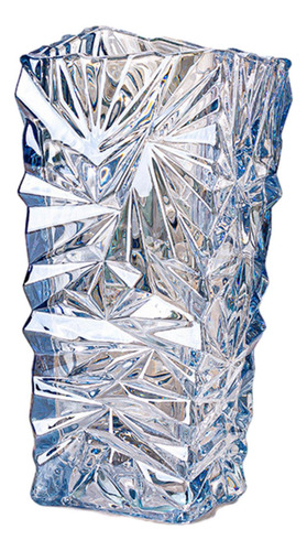 Florero De Cristal De 25cm Para Decoración De Mesa, Azul