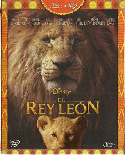 El Rey León (2019) / Película / Bluray + Dvd Nuevo