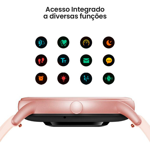 Smartwatch Haiz My Watch S Life 44mm Ip68 Hz-v230d Cor Da Caixa Rosa