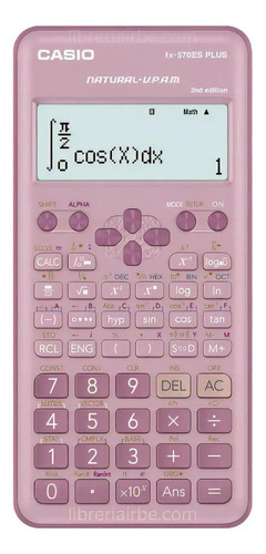 Calculadora Casio Cientifica Fx 570 La Plus / Es Plus Color Rosa