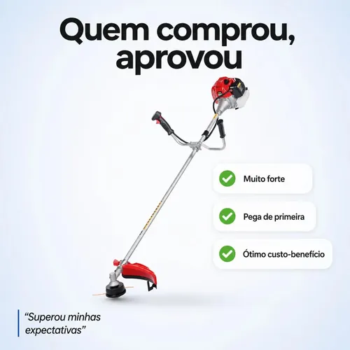Roçadeira Toyama TBC52X 51.6cc 2 Tempos | Parcelamento sem juros