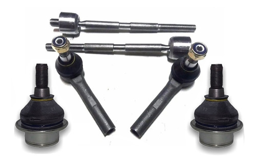  Kit 2 Extremos + 2 Precaps + 2 Rotulas Ford Ranger 98/2012