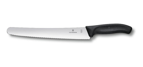 Victorinox Cuchillo Para Pasteles Y Reposteria , 26 Cm Color Negro