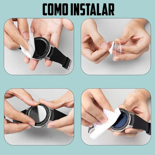 Película Para Garmin Forerunner 55 De Vidro Temp Kit 5 Uni