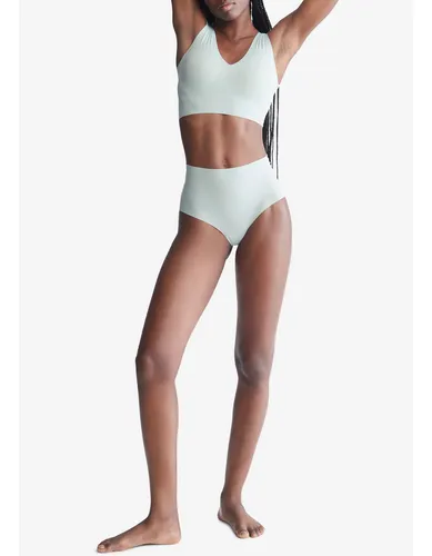Pantie Verde Tipo Hipster Tiro Alto Invisible Calvin Klein