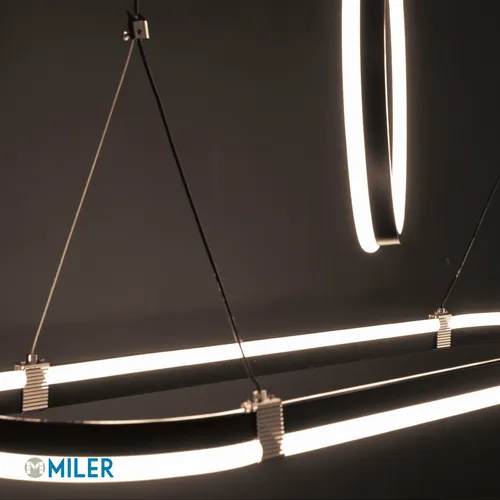 Lampara Colgante Luz Led 72w Diseño Moderno Living Oriana