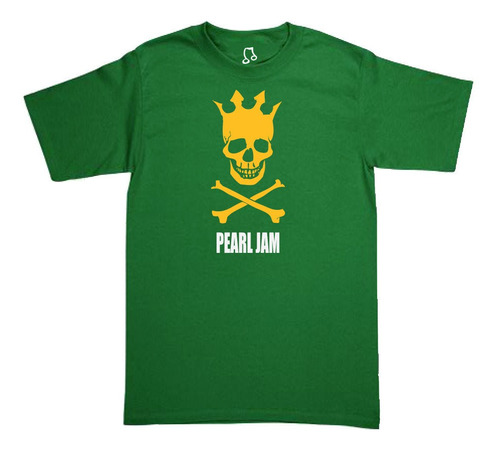 Playera Pearl Jam - Riot Act - Verde