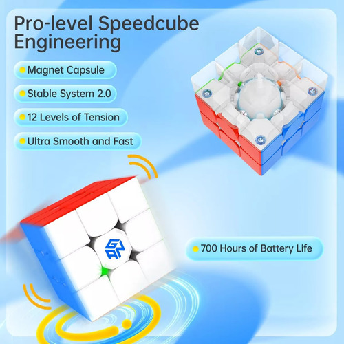 Gan 356 I Carry 2 Uv Cubo Inteligente Magnetico Bluetooth
