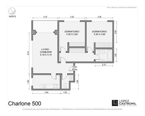 Imagen 2 de 14 de Departamento Venta 3 Ambientes Colegiales Amenities Cochera