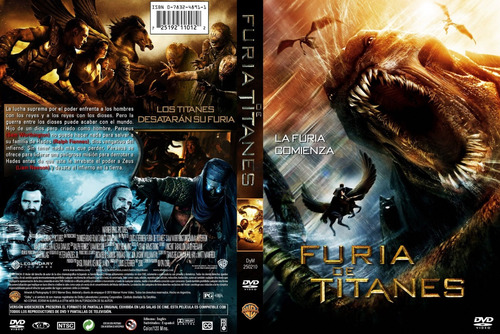 Furia De Titanes (2010) - Liam Neesson - Dvd