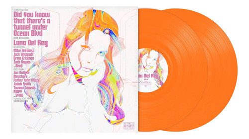 Lana Del Rey Did you know that ther's a tunnel under Ocean Blvd de 2 vinilos