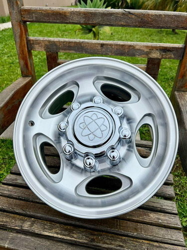 Roda Ford F250 Xlt Aro 16 8x170 Krmai M27 / Valor Unitário Cor Prata Diamantada 8x170