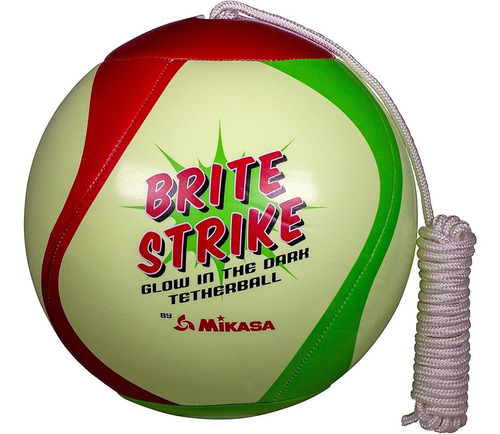 Mikasa Pelota De Tetherball Que Brilla En La Oscuridad Verd