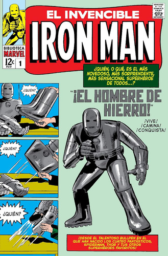 Cómic, Biblioteca Marvel: El Invencible Iron Man 01 / Panini