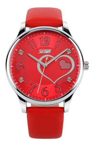 Skmei - Reloj 9085rd Análogo Para Mujer