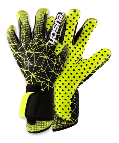 Guantes Arquero Reusch Pure Contact G3 Speedbump Profesional Negative Palma Latex 4mm