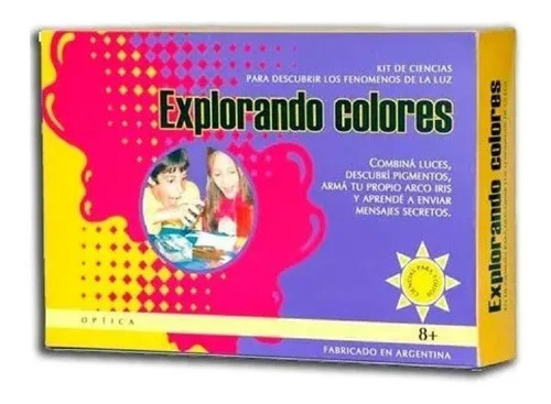 Explorando Colores Juego Kit De Ciencias