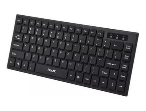 Teclado Super Slim Con Puerto Usb Hv-kb329