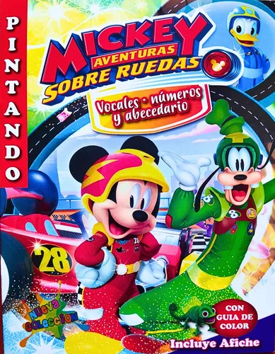 comprar Cartilla Educativa Para Colorear De Mickey Mouse + Afiche